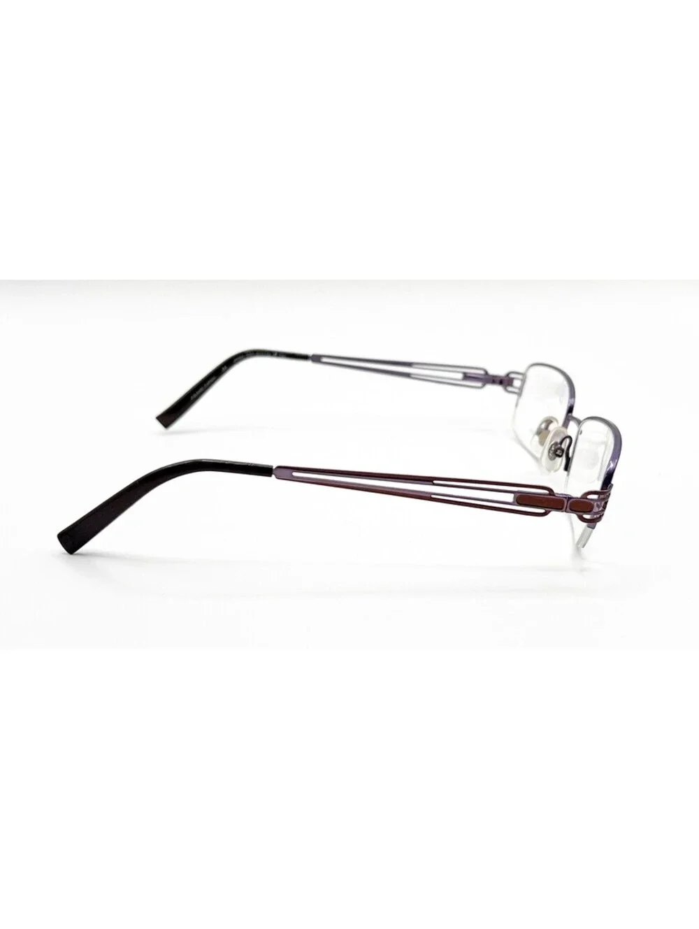 Marchon Nyc M166 255 Brown Authentic Eyeglasses 51-18-135